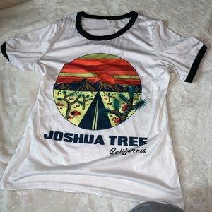 Vintage looking ringer tee